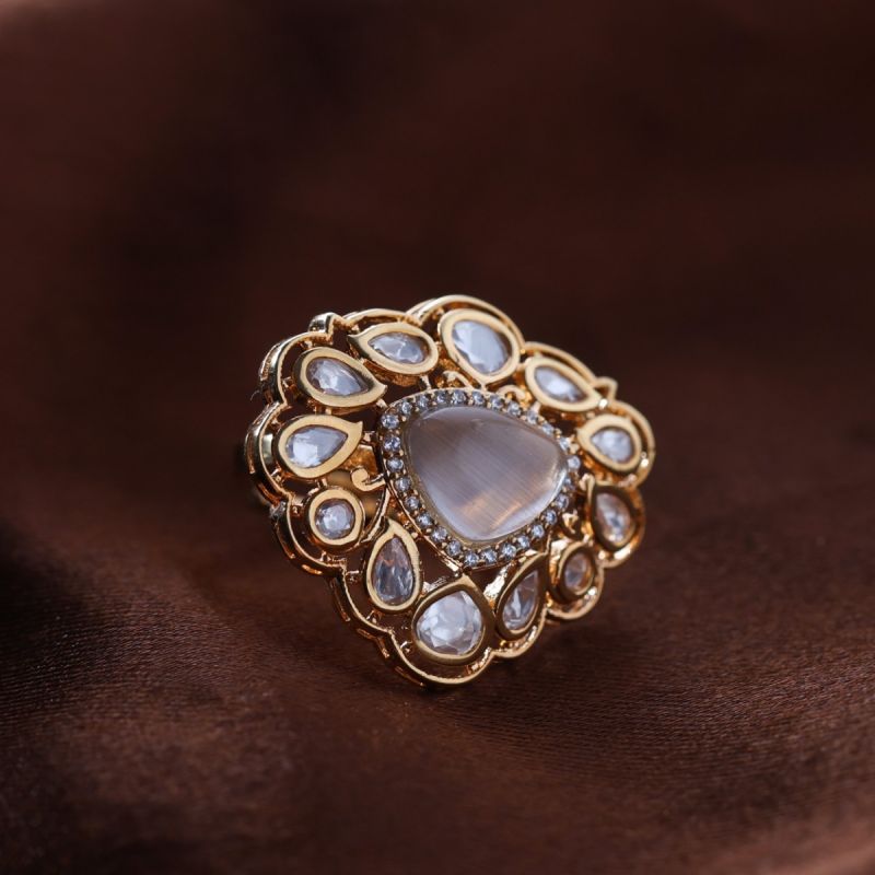 Unique Blossom Festive Ring