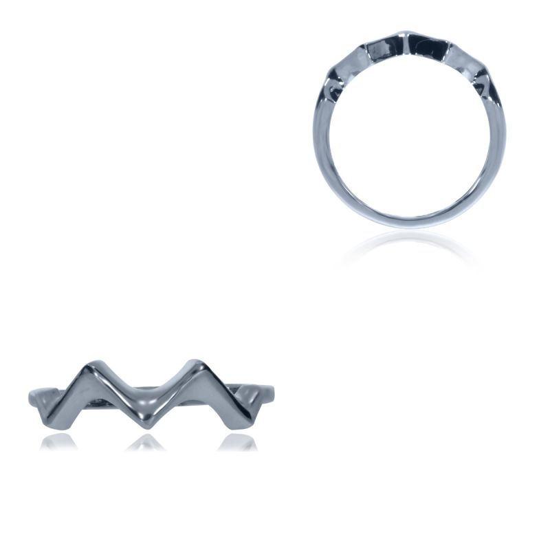 Modernistic Charm Ring