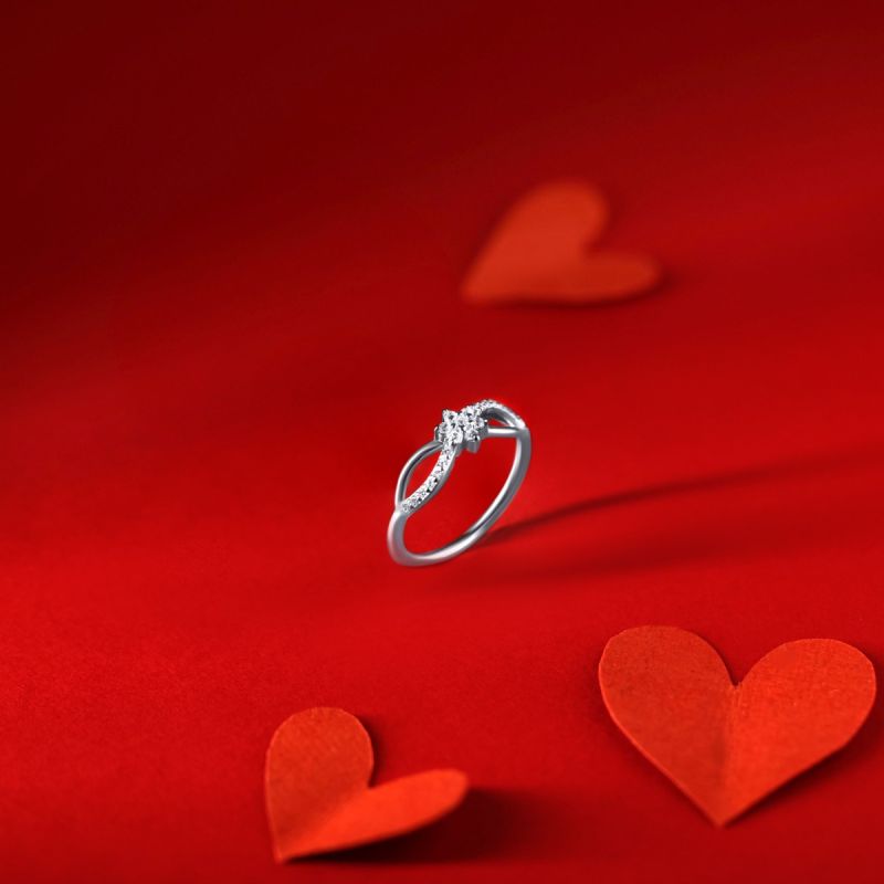 Twisted Love Ring