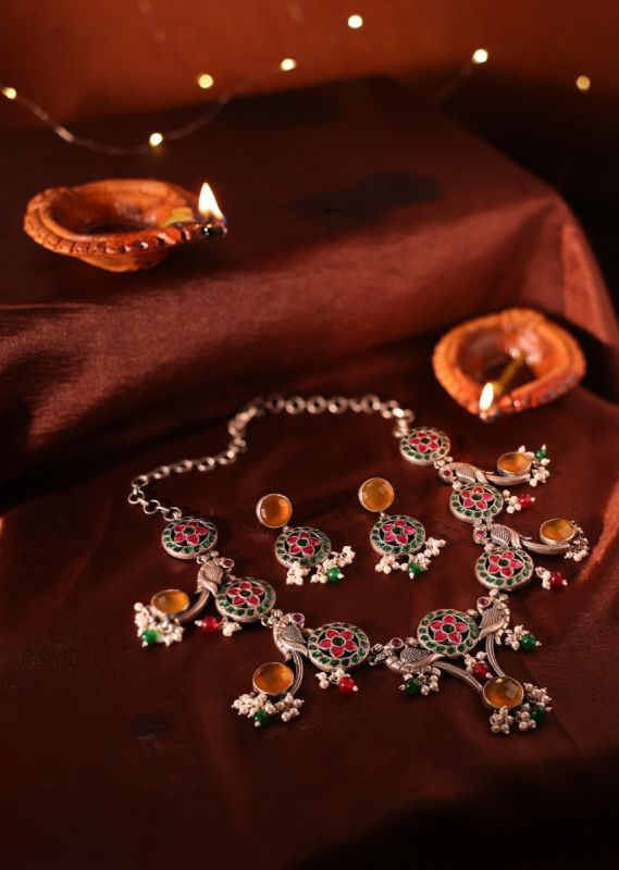 Necklace Set-Diwali Collection-FSV_D000638687